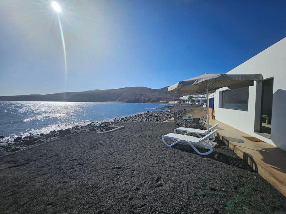 Casa Playa Quemada Junto Al Mar Villa Exterior foto