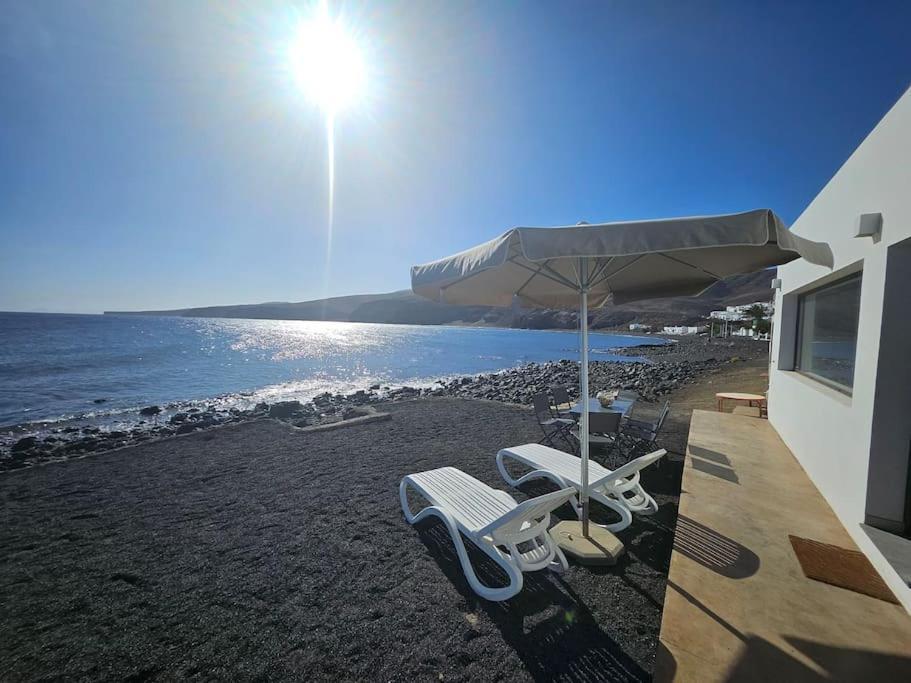 Casa Playa Quemada Junto Al Mar Villa Exterior foto