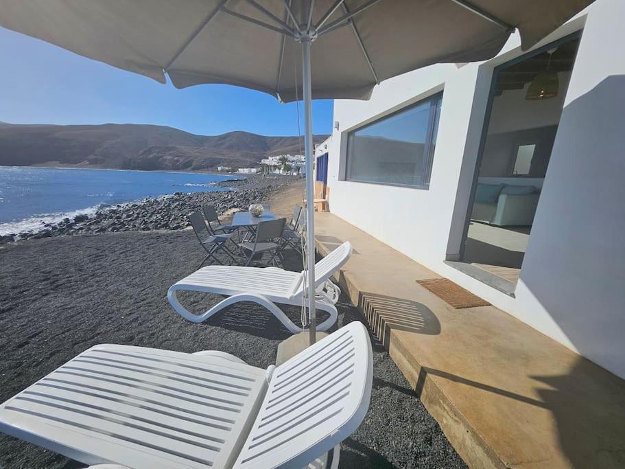 Casa Playa Quemada Junto Al Mar Villa Exterior foto