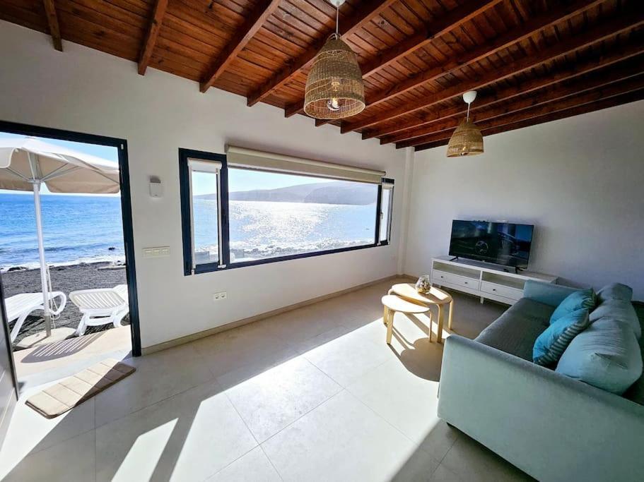 Casa Playa Quemada Junto Al Mar Villa Exterior foto